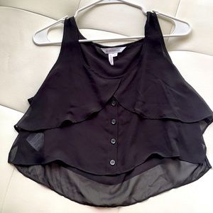 BCBG sheer tank